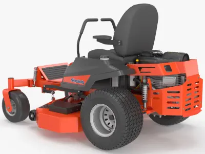  Simplicity Courier Lawn Mower Ride On Orange 