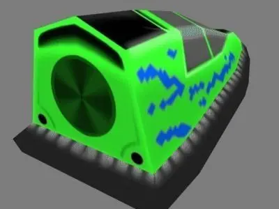 BHoverCraft hovercraft 3D model