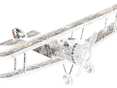 Aircraft 37 3D model