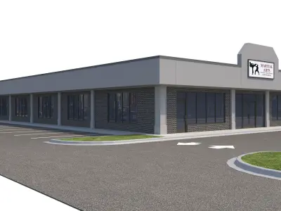 Retail-165 Retail Store 3D model