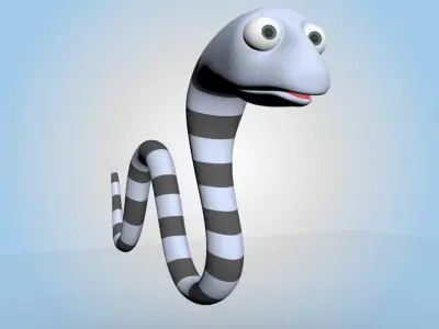 Sea Snake 3D model