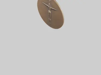 Bronze Medal for Courage model 3D model