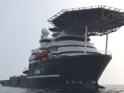 Offshore Platform Supply Vessel 3D model