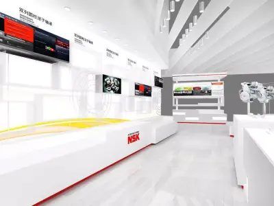 Exhibition - size - 12X10-3DMAX2012-001 3D model
