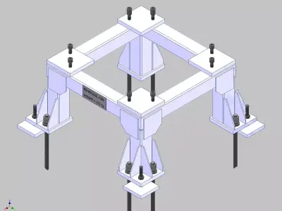 26375-ROBOT BASE BX200L-500 3D model