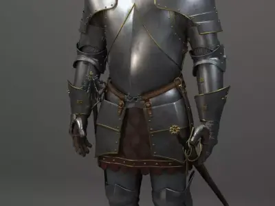 Knight 3D model purchase