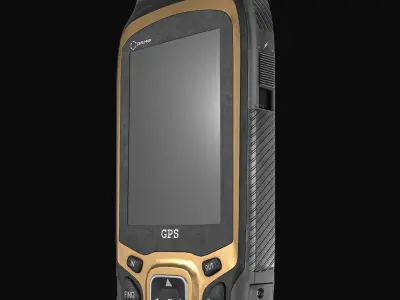 Military GPS Device Low-poly 3D model