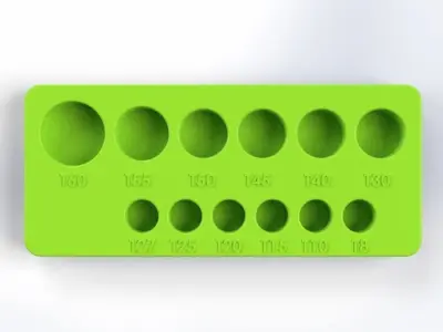 Torx Bit Socket Set T8-T60 3D print model
