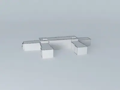 Old hospitalStar nemocnica Free 3D model