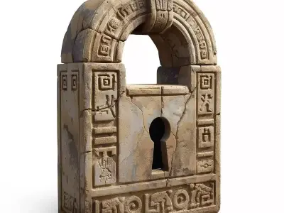 Ancient Egyptian Civilization  Cyber Guardians 3D Collection 3D Model Pack