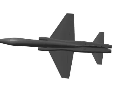 Northrop T-38 Talon 3D model buy