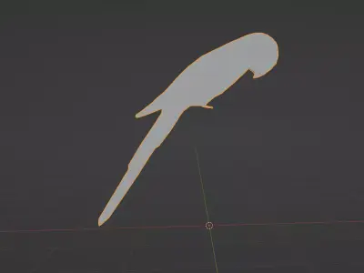arara artesanato Free 3D model