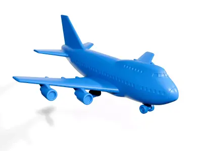 Toy airplane 2 3D print model