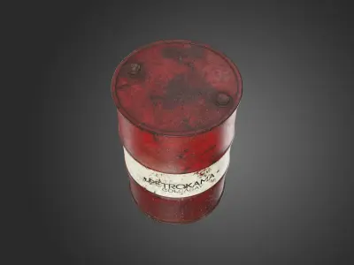 Oil Barrel 3D model order