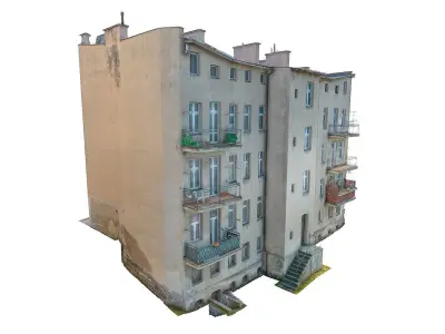 XIXth century tenement house 3D model