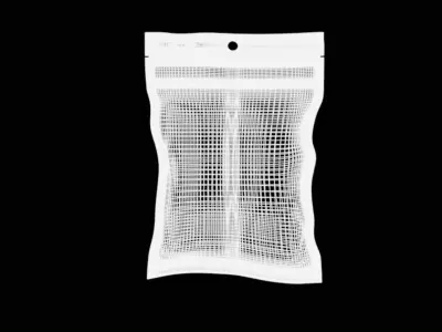 3D model of packaging - Dried meats Dried Beef Jerky  Low-poly 3D model