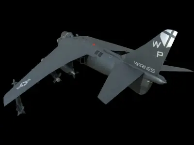 Military Vehicle Pack 01  Low-poly 3D model