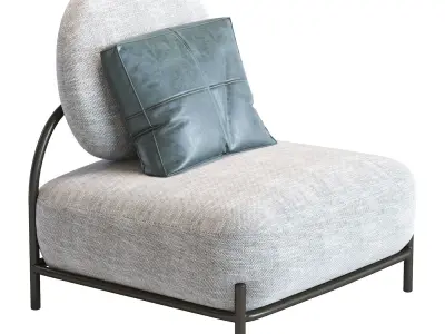 Armchair Pawai 3D model