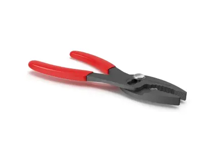 Sleep joint pliers Low-poly 3D model