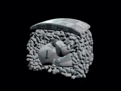 Generic Sushi Model 3D model