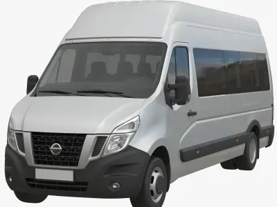Nissan NV400 Passenger Minibus MAXI 3D model