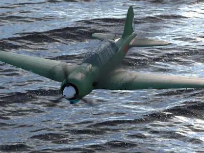 Sukhoi Su-2 3D model