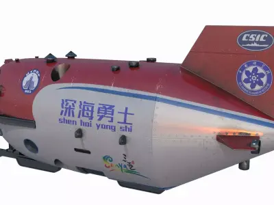 Submersible Deep Sea Warrior 3D model