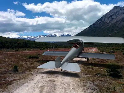 Neuport vintage biplane 3D model