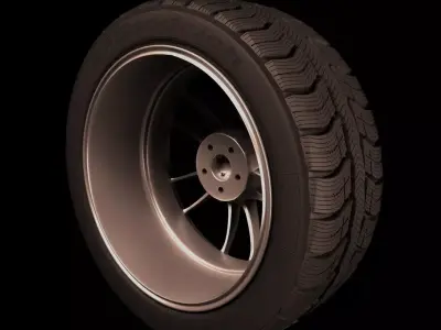 BFGoodrich Winter Tire 3D model