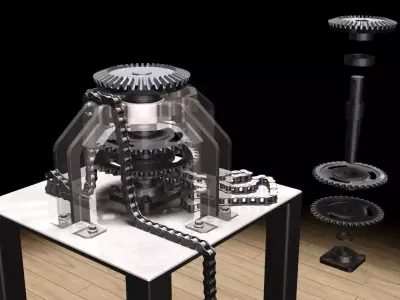 Vertical Transmission 3D model