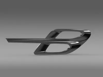 bentley logo 3D model V2