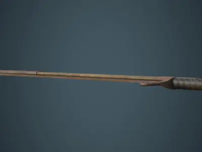 Sabre 1C Low-poly 3D model