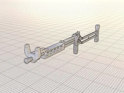 Kalishna-Crutch AK-Hurty7  3D model