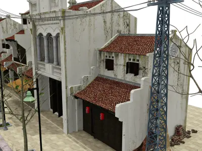 Old Town 3D model