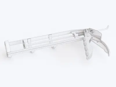Caulking gun 3D model
