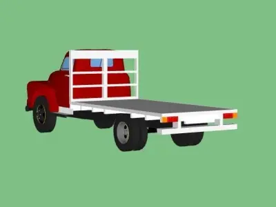 Bedford Truck 3D Model 3D print model purchase