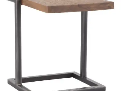 Rutledge C Table End Table 3D model