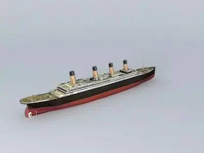 TITANIC Dummy 1912 Free 3D model