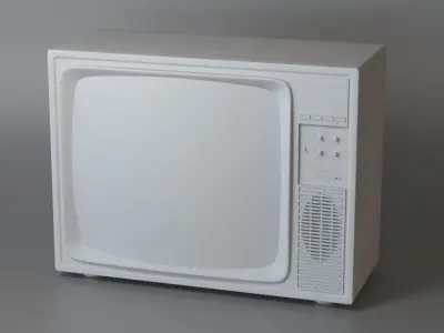 Old TV 3D model