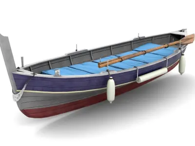 Fishing Boats 3D Model Pack