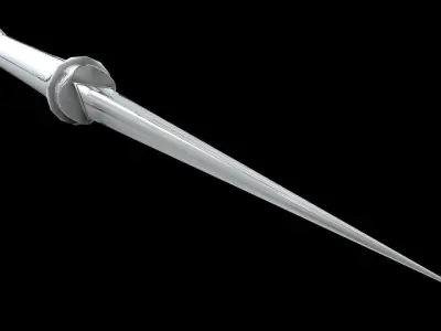 Angel Blade Low-poly 3D model