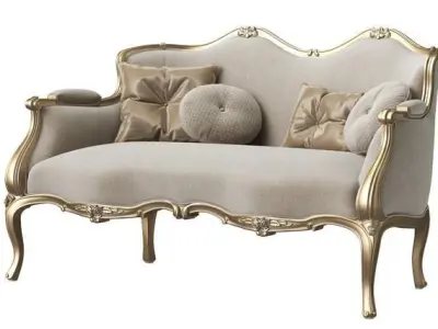 Classic Sofa and ArmChair Collection Vol 01    16 Items 3D model