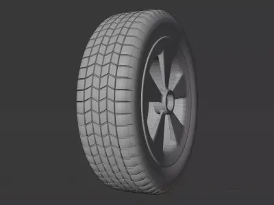 Car Wheel 3D model from CGTrader