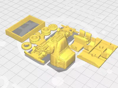 SR-113-BUCEGI -Cargo Truck 1 87 Scale Model 3D print model