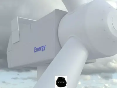 Wind Rouse - Energy - Turbine 3D model