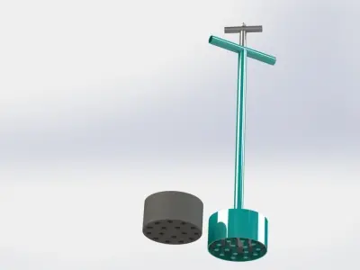 Honey Comb Briquette Machine Free 3D model