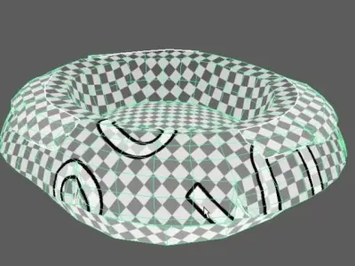 Bird nest 3D model