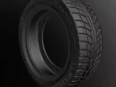 Whinter tire  Free 3D model
