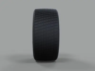 Sport wheel 5 3D model