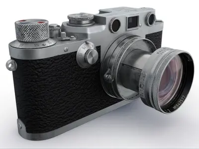 Leica III 3D model